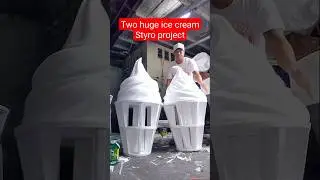 two huge ice cream #kris2ffer #shortvideo #subscribe
