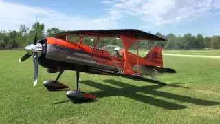 Pitts Model 12S PROTON - Engine Start
