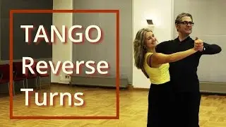 How To Dance Tango Basic? | Reverse Turns