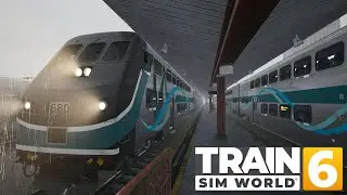 Train Sim World 6 Metrolink WENDEZUG im UNWETTER! | TSW 6 Antelope Valley Line Gameplay