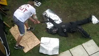 Nikky Chance VS Scythe {Open Challenge Match} CHW Backyard Wrestling