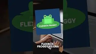 ¿Ya conoces FlexBox Froggy? 👩‍💻🧑‍💻🐸 con esta página podrías mejoras tus habilidades con CSS