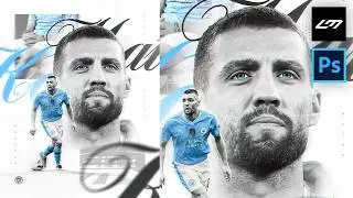 Football Poster Design - Photoshop Breakdown (FREE PSD)