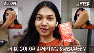 PLIX COLOR ADAPTING SUNSCREEN REVIEW В தமிழ்