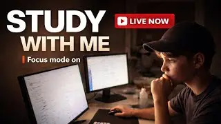 🔴 Live Study With Me | 4+ Hours with me | Deep Focus Session | No Talking @FocusHub__1