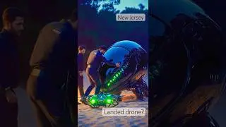 New Jersey&rsquo;s first landed drone #newjersey #uap #alien #drone #ufo #unmanned #unmannedaerialvehicle