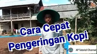 Proses jemur kopi agar cepat kering #pengeringpertanian #tutorial #cara #kopiindonesia #bijikopi
