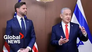US Vice President Vance visits Israel amid Gaza ceasefire uncertainty