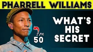 Pharrell Williams at 50 Years Old | Spills His Secrets To Looking Young   Reveals Diet & Skin Care
