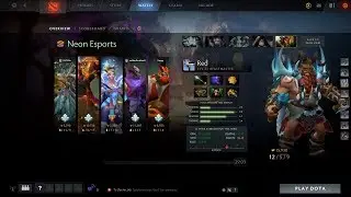 Dota2sup Red Beastmaster neon vs 496 -TI9 OPEN QUALIFIERS
