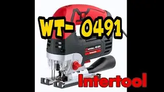 Распаковка  Электролобзика 900 Вт, INTERTOOL WT-0491
