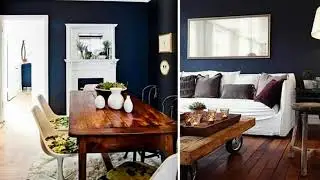 Navy blue bedroom design ideas
