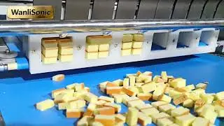 Wanli Group Ultrasonic guillotine cutting machine__reach customer's product requirement.[强][强][强]
