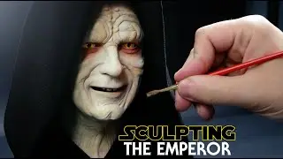 Emperor Palpatine Sculpture Timelapse - Star Wars