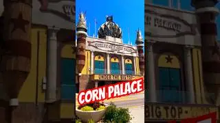 The One and only Corn Palace in South Dakota was impressive! #corny  #uniqueart #touristattraction