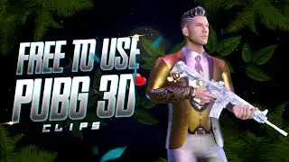 Free To Use Pubg 3D Clips | HD+60 FPS | Part 14 | Free To Downlaod By Mr.Gaming Knight #Trending #3d