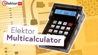 Комплект Elektor MultiCalculator: калькулятор на базе Arduino с 22 функциями