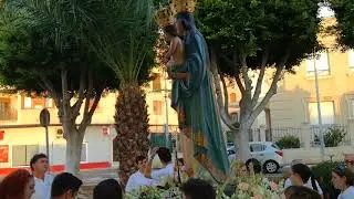 16- Rosario de la Aurora. Rosario Coronada de Roquetas de Mar. Gaita y tamboril rociero