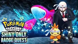 Pokemon Sapphire Shiny Pokemon Only Challenge - SBQ #shorts