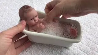 Миниатюрный силиконовый реборн Baby Boy Jojo