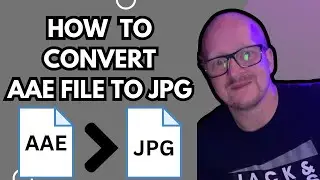 How To Convert AAE To JPG In Windows 11 - Full guide