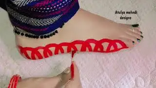 Simple template design mahawar Karwachuth special mahawar simple easy mehndi design mahawar simple 