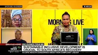BRICS Business Forum 2020 | Sustainable inclusive development is crucial to South Africa's recovery