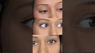 Air Optix Colors - (Brown, Honey & Pure Hazel) #youtubeshorts #shortsfeed #shorts