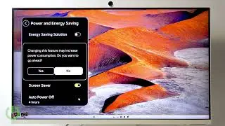SAMSUNG SMART Monitor M8 &ndash; How to Save Power and Enable Energy Saving