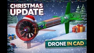 EDF Drone Rocket &ndash; CAD Overview & Design Update | Christmas 2025