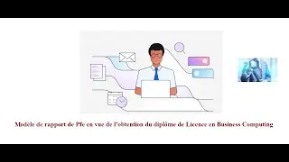 Modèle de rapport de pfe  Diplôme Licence En Business intelligence (BI)