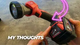 Milwaukee M18TLED-0 M18 LED Torch, Red Review
