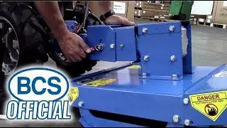 Assembling the Brush Mower Attachment for BCS Two-Wheel Tractors