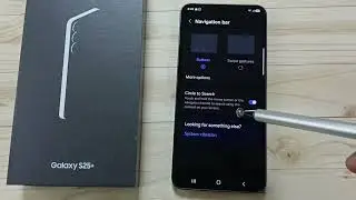 Samsung Galaxy S25/S25 Plus | How to Bring Back Missing Navigation Buttons | Back, Home, and Recent