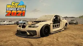 Found a BMW E92 M3 at the Salvage Yard Let's Restore It! - Car Mechanic Simulator 2021