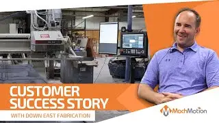 Customer Story: KOMO CNC Router Upgraded at Down East Fabrication - MachMotion Controller Retrofit
