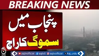 Punjab Smog Alert | Air Quality Crisis Continues | Health Warning Issued - Aaj  News Breaking