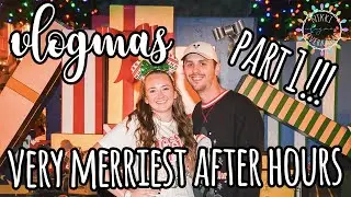 Disney's Very Merriest After Hours Event 2021 | Christmas Parade & Snowing on Main Street | Part 1