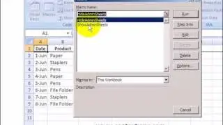 Hide Specific Excel Sheets With a Macro Shortcut