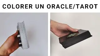 Colorer les tranches d'un oracle/tarot ?