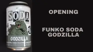 Opening Funko Soda Godzilla