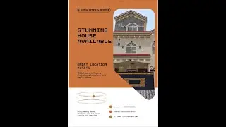 30X60 | Faisal Town Block | Master Piece | Unique design