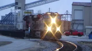 CPKC Late afternoon 181 and 2 253 at Water Works January 20, 2026
