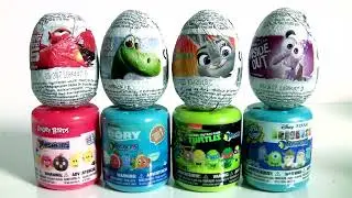 Surprise Toys Adventure &ndash; Shark Attack, Big Hero 6 & Angry Birds Fun!