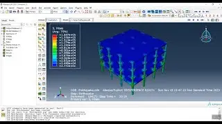 Dramatic Earthquake Simulation Using ABAQUS