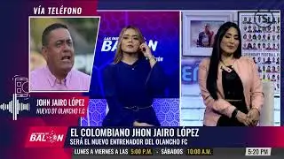 Jhon Jairo López confirma su primera determinación como técnico del Olancho FC