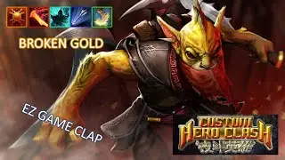 200K Networth round 60?! - Custom Hero Clash Dota 2