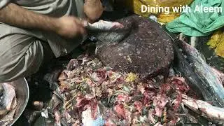 How to clean and prepare a whole fish / How to cut fish at home / How to fillet fish by Aleem