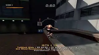 10,149,969,00 de Pontos e 156.6 Triks em 2:00 no Tony Hawks Underground Pro 