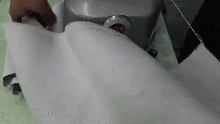 IDL 2502E TWO THREAD BUTTED SEAM SEWING MACHINE